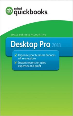 Intuit QuickBooks Desktop Pro 2018